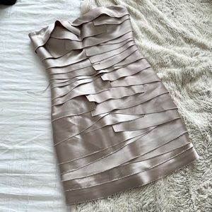 Bebe Tapered Mini Dress